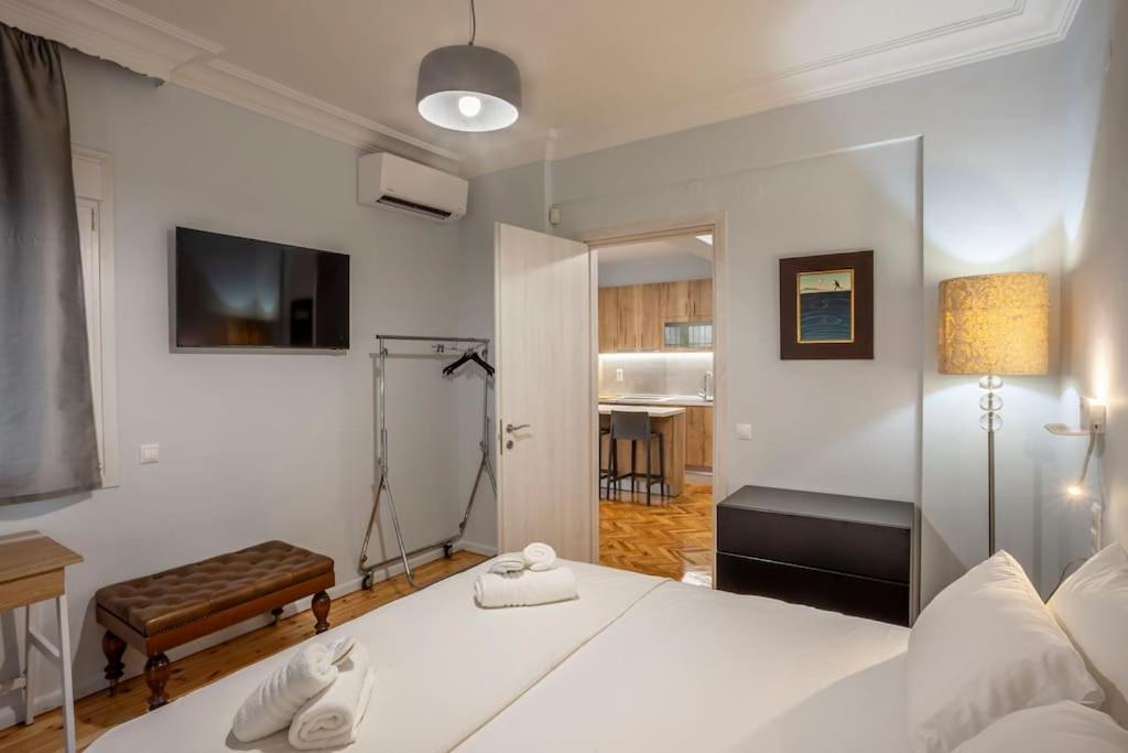 Karolou Ntil- Ground Floor Suite Thessaloníki Ngoại thất bức ảnh